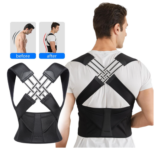 Premium Pain Relief Shoulder & Back Support Belt For Women & Men