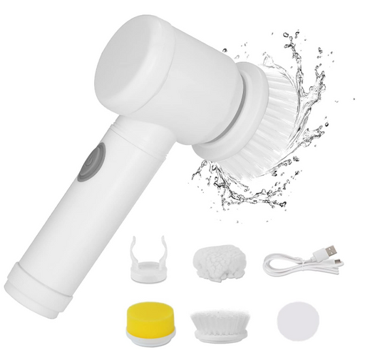 3-in-1 Magic Electric Cleaning Brush | Cordless Power Scrubber with Interchangeable Heads